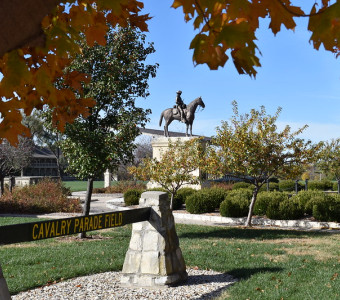 Fort Riley KS Cavalry Parade Field