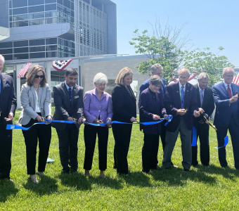 NBAF ribbon cutting