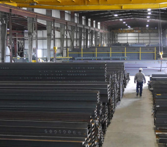 Steel and Pipe Supply Companies warehouse