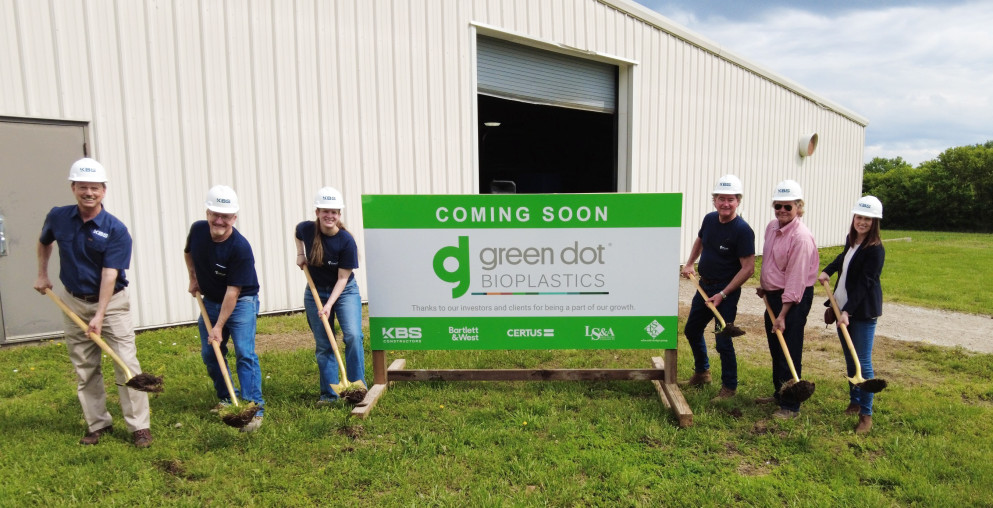 Green Dot Bioplastics Onaga Groundbreaking