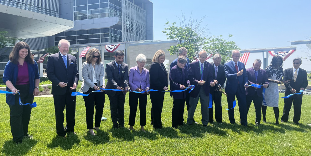 NBAF ribbon cutting