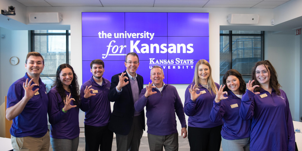 K-State President Linton Wildcats