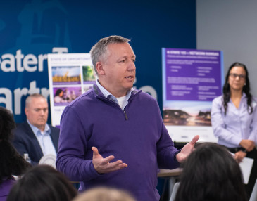 K State President Rich Linton