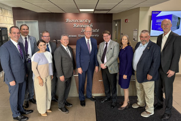 Moran and Vaden Visit to NBAF and K-State BRI