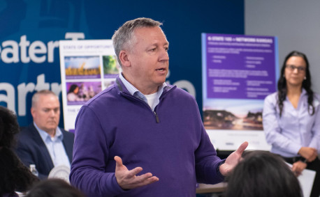 K State President Rich Linton