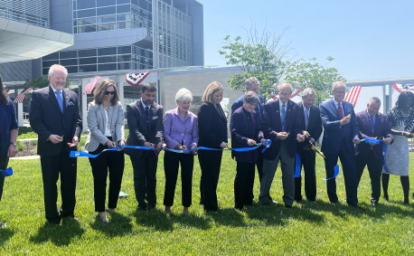 NBAF ribbon cutting