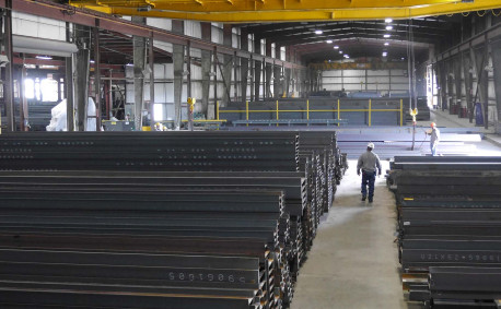 Steel and Pipe Supply Companies warehouse