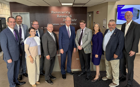 Moran and Vaden Visit to NBAF and K-State BRI